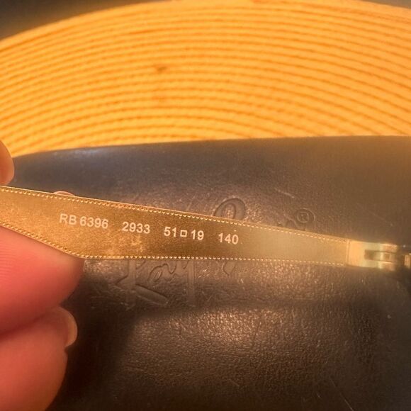 Ray Ban Eyeglass Frames RB6396 Torteise/Gold - Picture 5 of 7